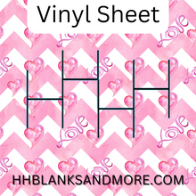 Load image into Gallery viewer, Valentines Day Themed Vinyl Pattern
