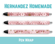 Pastel Flowers Power Pen Wrap