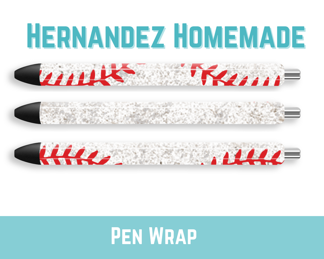 Baseball Pen Wrap
