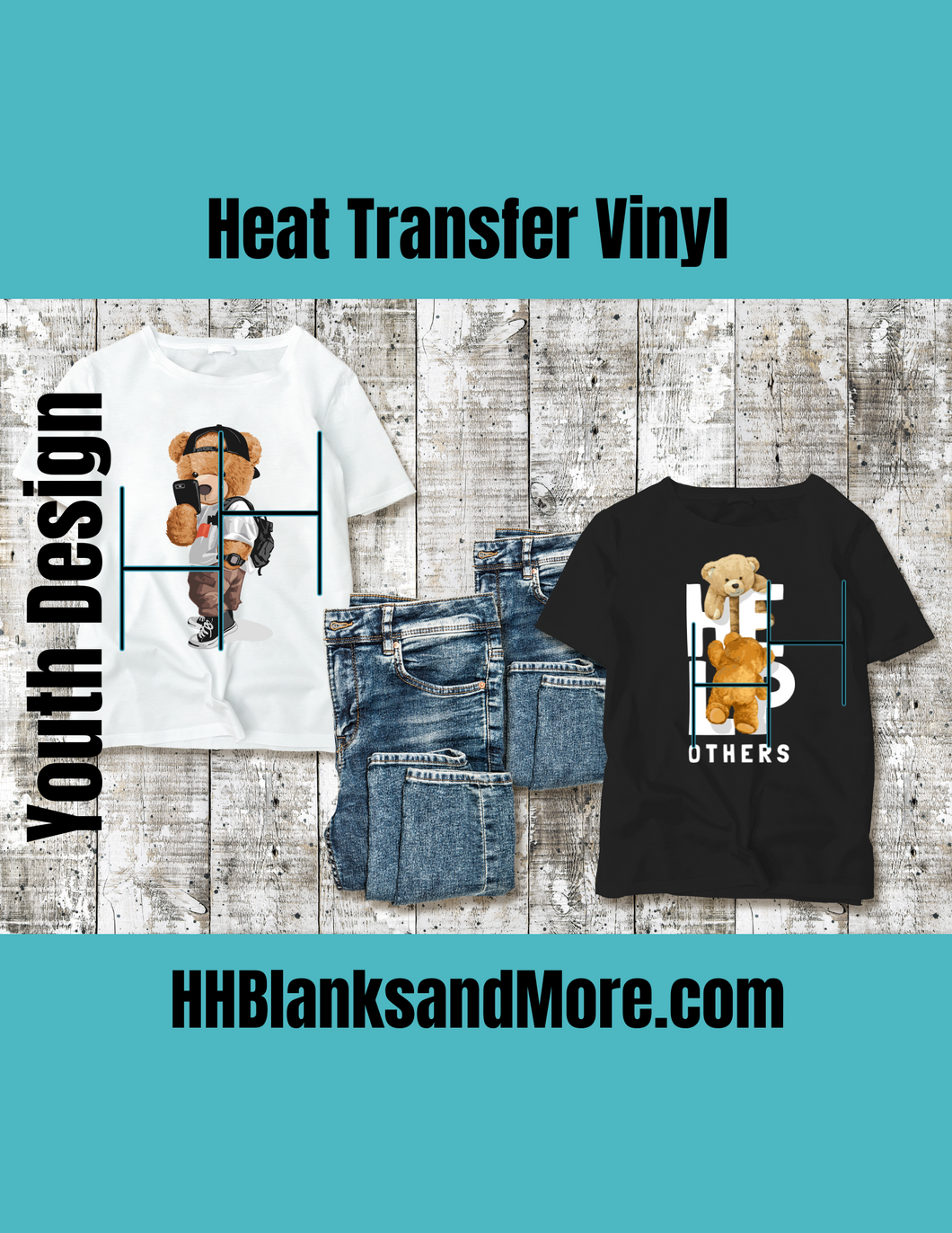 Help Others Bear Youth HTV Transfer
