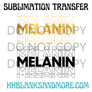 Melanin Sublimation Transfer