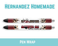For The Love of the Game Football Pen Wrap