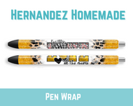 For The Love of the Game Badminton Pen Wrap