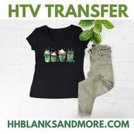 Lucky Latte HTV Transfers