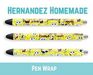 Sponges Pen Wrap