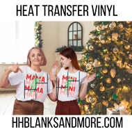 Christmas Mama & Mini HTV Transfer