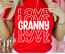 Load image into Gallery viewer, Granny Love Puff HTV Transfer
