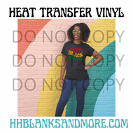Pretty black educated HTV Transfer