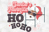 Red Santa’s Favorite HTV Transfer