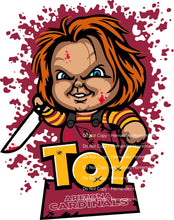Load image into Gallery viewer, Chucky Football HTV Transfer
