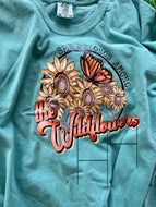 Wild Flowers HTV Transfer