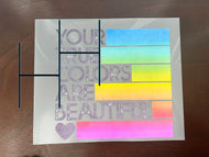 True Colors Heat Transfer Vinyl