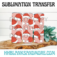 Santa Hat sublimation Transfer