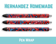 Spider Man Pen Wrap