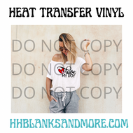 I Love My Boy - Valentines HTV Transfer