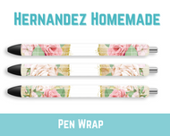 Floral Pen Wrap