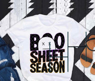 Boo Sheet Season HTV Transfer