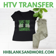 Shake Your Shamrocks HTV Transfer
