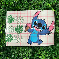 Monster w/leafs BuxCup Wrap