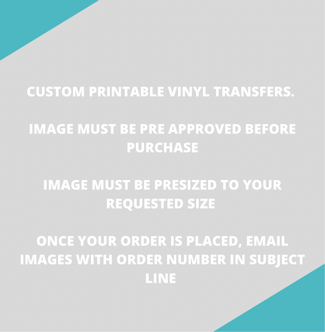 Custom HTV Transfer