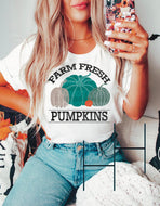 Farm Fresh Pumpkin HTV Transfer