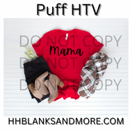 MAMA Single Color Puff HTV Transfer