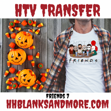 Load image into Gallery viewer, Horror Friends HTV Transfer
