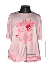 Load image into Gallery viewer, Pink skeleton with hearts Sublimation Transfer
