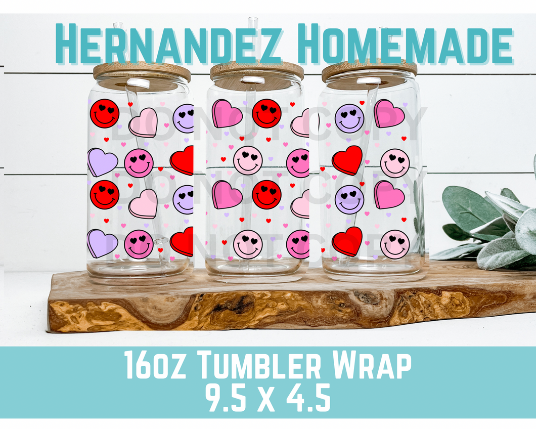 Happy Hearts  Libbey Wrap
