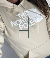 The North Pole Single Color Puff HTV Transfer