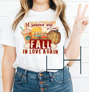 Let Summer End - Fall  HTV Transfer
