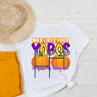 Max Likes your Yabos HTV Transfer