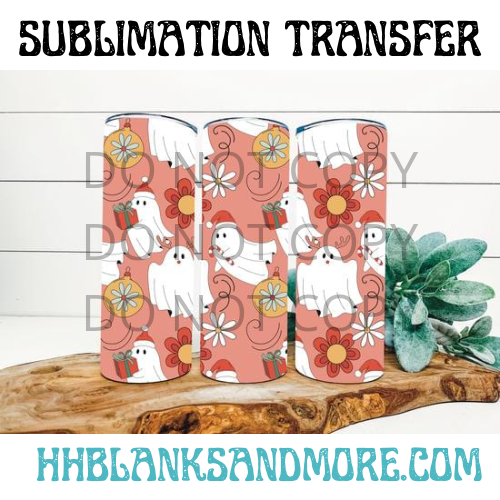 Ghostmas Sublimation Transfer
