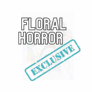 Floral Horror HTV Transfer