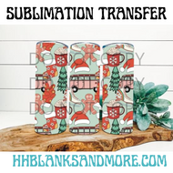 Christmas on wheels Sublimation Transfer