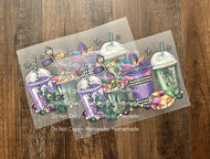 MisPrint youth Mardi Gras Latte  HTV Transfer