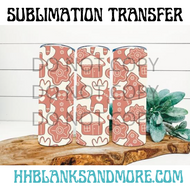 Cookie Cutter  Sublimation Transfer