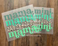 MisPrint Mama & Mini HTV Transfer