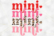 Mini Puff Valentines HTV Transfer