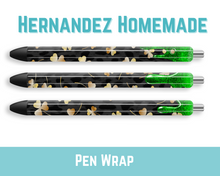 Load image into Gallery viewer, St Patricks Day leopard Pen Wrap
