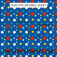 Circle HTV or Perm Vinyl Sheet