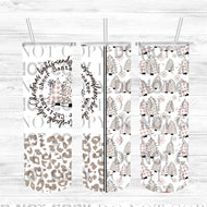 Christmas things Tumbler Wrap Transfer
