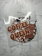 Coffee Queen HTV Transfer