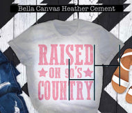 Raised on Country HTV Transfer