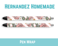 Roller  Skates Pen Wrap