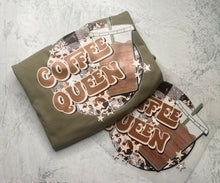 Load image into Gallery viewer, Coffee Queen HTV Transfer
