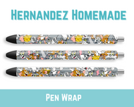 Tom and Jerry Pen Wrap