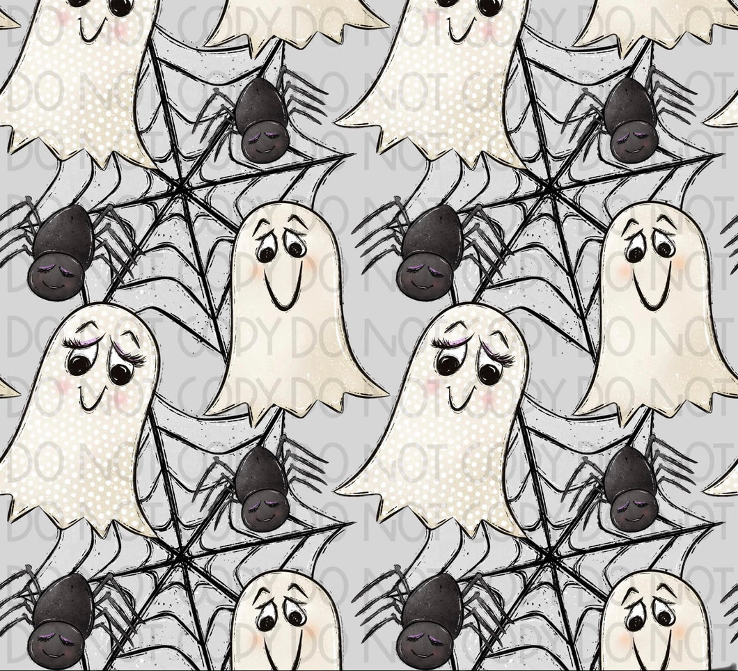 Stinking Bats and Ghosts Vinyl pattern