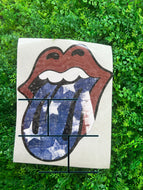 American tongue HTV Transfer