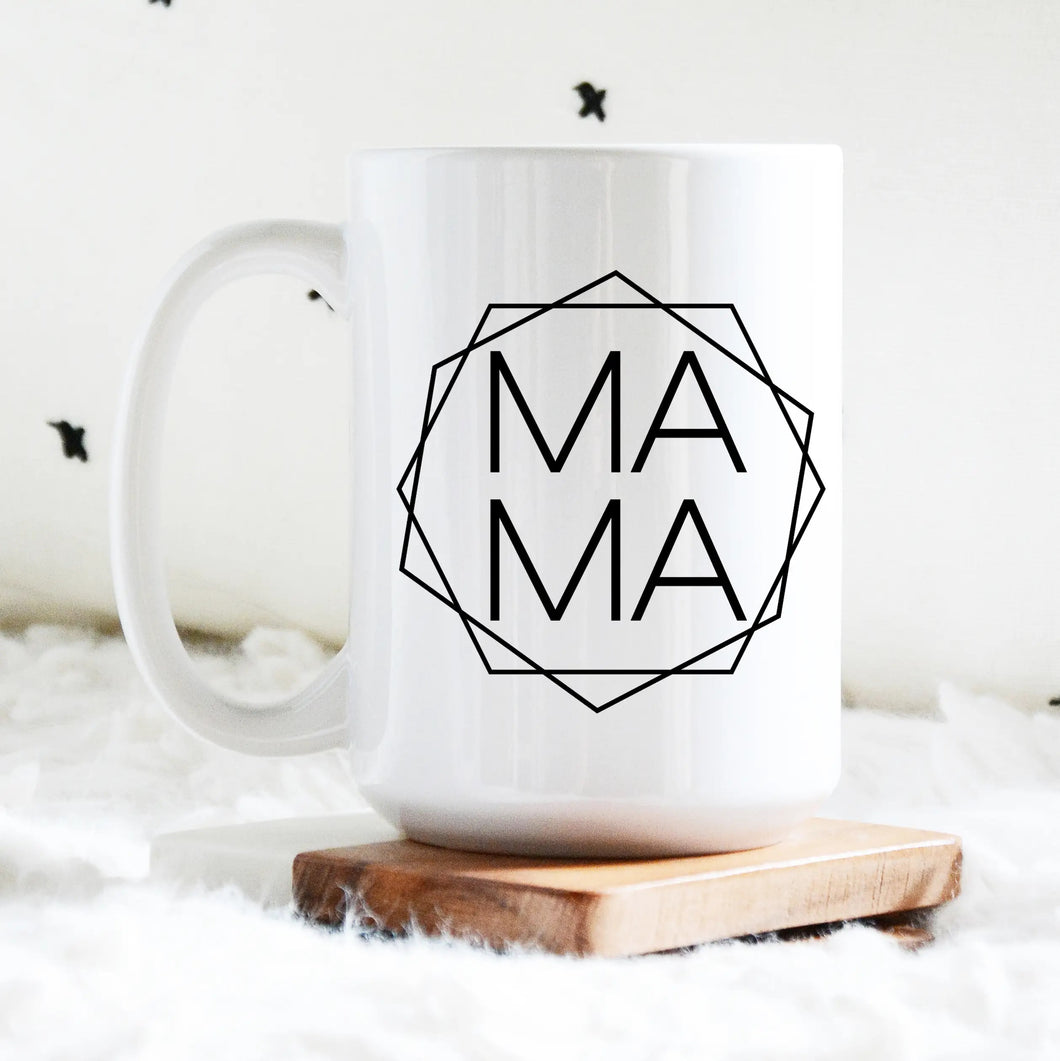 15 oz. Sublimatable White ceramic Mug with Handle